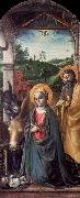 Vincenzo Foppa Adoration of the Christ Child oil on canvas